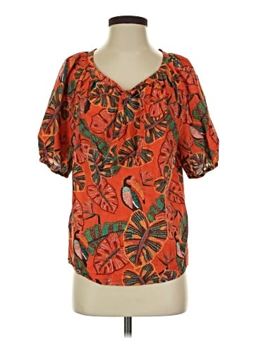 Cleo Short Sleeve Blouse (view 1)