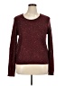 a.n.a. A New Approach Metallic Burgundy Pullover Sweater Size XL - photo 1