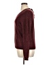 a.n.a. A New Approach Metallic Burgundy Pullover Sweater Size XL - photo 5