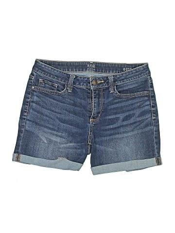 a.n.a. A New Approach Denim Shorts (view 1)