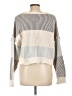 Altar'd State 100% Polyester Stripes Ivory Pullover Sweater Size L - photo 2
