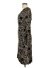 Ann Taylor Print Black Cocktail Dress Size 10 Petite - photo 5
