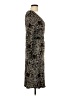 Ann Taylor Print Black Cocktail Dress Size 10 Petite - photo 4