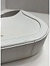 Versace 100% Leather White Small Greca Goddess One size - photo 6