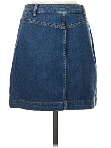 Topshop Denim Skirt (view 2)