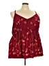 Torrid Burgundy Sleeveless Blouse Size 4X Plus (4) - photo 1