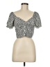 Polly Ivory Short Sleeve Top Size 8 - photo 1