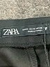 Zara Solid Black Shorts Size M - photo 3