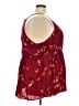 Torrid Burgundy Sleeveless Blouse Size 4X Plus (4) - photo 4