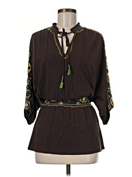Double D Ranch 3/4 Sleeve Blouse