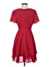 Kojooin 100% Polyester Red Cocktail Dress Size S - photo 2