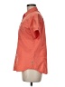 Woolrich 100% Polyester Orange Short Sleeve Blouse Size M - photo 5