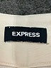 Express 100% Polyester Solid Ivory Khaki Shorts Size 4 - photo 3