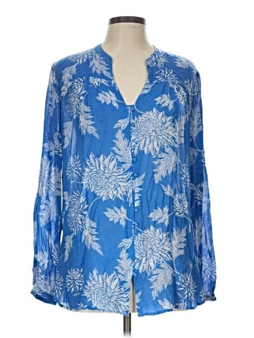 Lucky Brand Long Sleeve Blouse (view 1)
