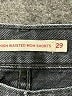 Levi's 100% Cotton Black Denim Shorts Size 29 waist - photo 3