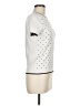 Elle Polka Dots Ivory Short Sleeve Turtleneck Size M - photo 4