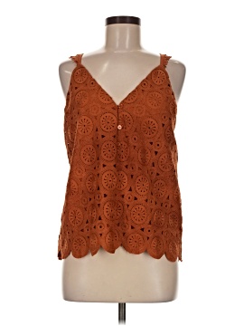 Skies Are Blue Sleeveless Blouse