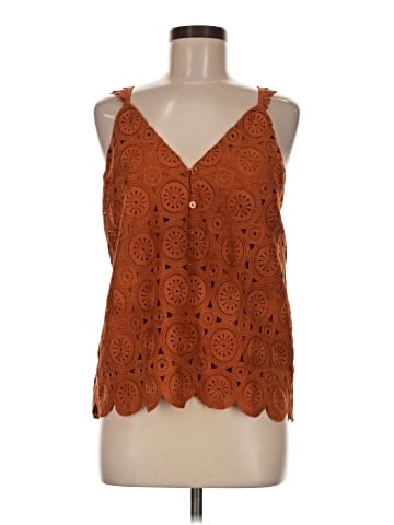 Skies Are Blue Sleeveless Blouse (view 1)