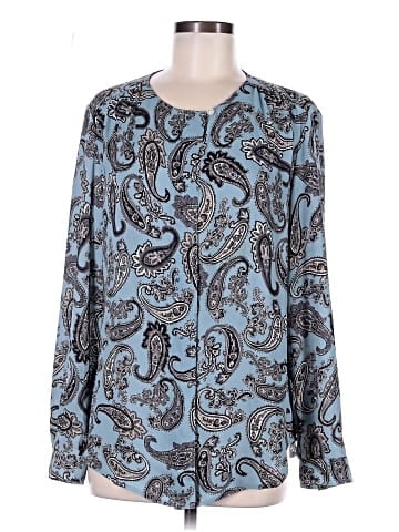 Ann Taylor LOFT Long Sleeve Blouse (view 1)