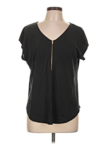 Green Envelope Short Sleeve Top (view 1)