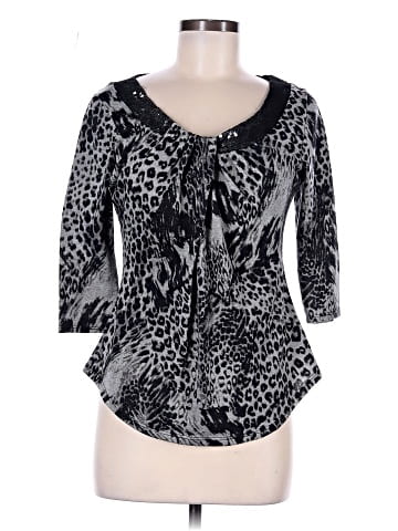 New Directions 3/4 Sleeve Top (view 1)