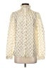 Lea & Viola Ivory Long Sleeve Blouse Size S - photo 1