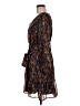 Gilli 100% Polyester Print Brown Cocktail Dress Size M - photo 5