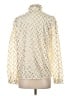 Lea & Viola Ivory Long Sleeve Blouse Size S - photo 2