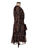 Gilli 100% Polyester Print Brown Cocktail Dress Size M - photo 4