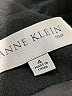 Anne Klein Black Trenchcoat Size 4 - photo 6