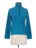 Lands' End 100% Polyester Teal Fleece Size XS (petite) - photo 1