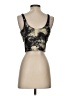 Unbranded Gold Black Tank Top Size S - photo 2