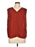 C. Wonder 100% Polyester Red Sleeveless Blouse Size L - photo 1