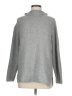 Elizabeth and James Solid Silver Turtleneck Sweater Size M - photo 1