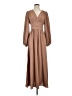 Shein 100% Polyester Brown Casual Dress Size 4 - photo 1