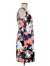 Worthington Print Pink Casual Dress Size M - photo 4