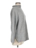Elizabeth and James Solid Silver Turtleneck Sweater Size M - photo 4
