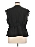Terra & Sky Black Sleeveless Blouse Size 0X - photo 2