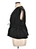 Terra & Sky Black Sleeveless Blouse Size 0X - photo 5