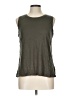 Halogen Brown Sleeveless T-Shirt Size L - photo 1