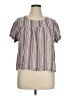 Drew Pink Short Sleeve Blouse Size XL - photo 1
