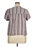 Drew Pink Short Sleeve Blouse Size XL - photo 2