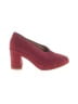 Eileen Fisher Burgundy Heels Size 5 1/2 - photo 1