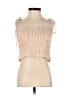 Wildfox Tan Sleeveless Blouse Size Sm (1 or S) - photo 1