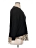 Sioni Black Long Sleeve Blouse Size 1X - photo 4