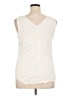 Nordstrom 100% Viscose Ivory Sleeveless Blouse Size XL - photo 2