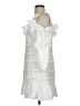 Alexis 100% Polyester White Cocktail Dress Size S - photo 5