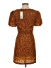 BB Dakota 100% Polyester Animal Print Orange Casual Dress Size 0 - photo 2