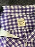 Crewcuts 100% Cotton Checkered-gingham Purple Long Sleeve Button-Down Shirt Size 2 - photo 3