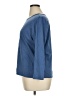 L.L.Bean Blue 3/4 Sleeve Top Size 1X - photo 5
